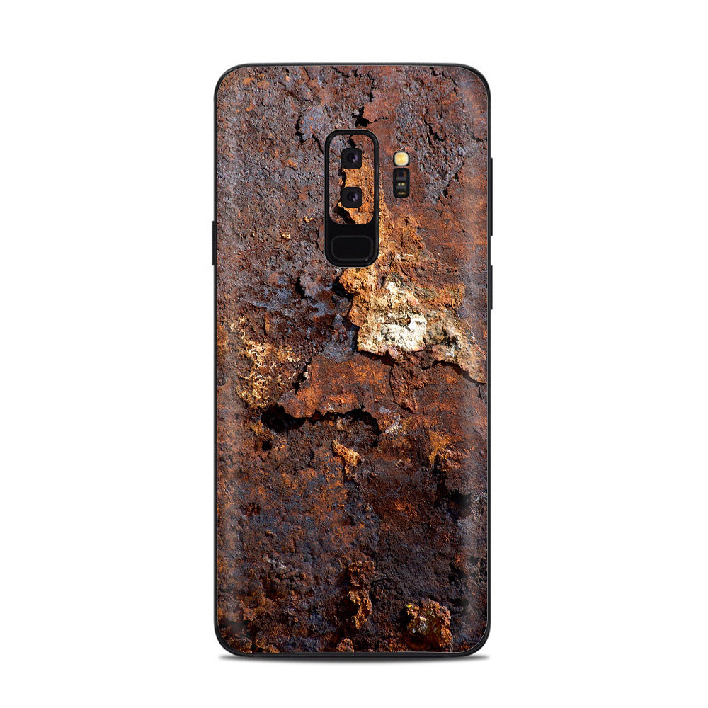  Rusted Away Metal Flakes Of Rust Panel Samsung Galaxy S9 Plus Skin