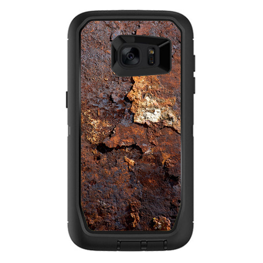  Rusted Away Metal Flakes Of Rust Panel Otterbox Defender Samsung Galaxy S7 Edge Skin