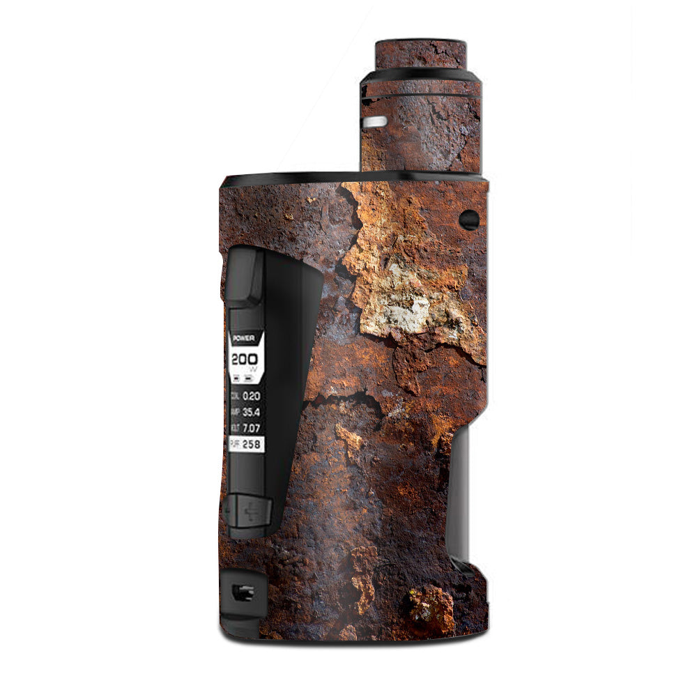  Rusted Away Metal Flakes Of Rust Panel G Box Squonk Geek Vape Skin