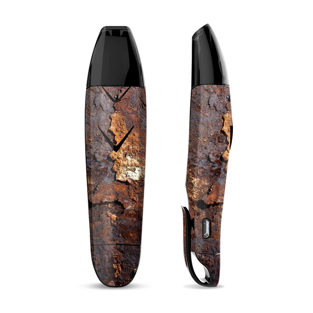 Skin Decal for Suorin Vagon  Vape / Rusted Away Metal Flakes of Rust Panel