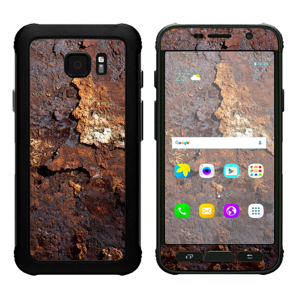  Rusted Away Metal Flakes Of Rust Panel Samsung Galaxy S7 Active Skin
