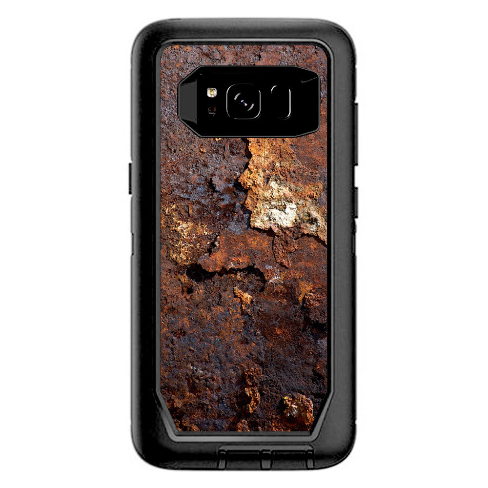  Rusted Away Metal Flakes Of Rust Panel Otterbox Defender Samsung Galaxy S8 Skin