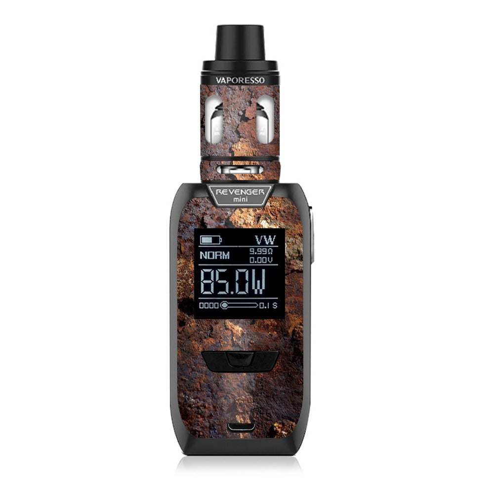  Rusted Away Metal Flakes Of Rust Panel Vaporesso Revenger Mini 85w Skin