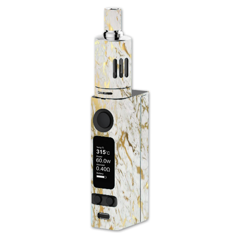  Marble White Gold Flake Granite Joyetech Evic VTC Mini Skin