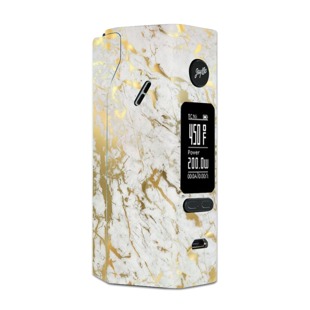  Marble White Gold Flake Granite Wismec Reuleaux RX 2/3 combo kit Skin