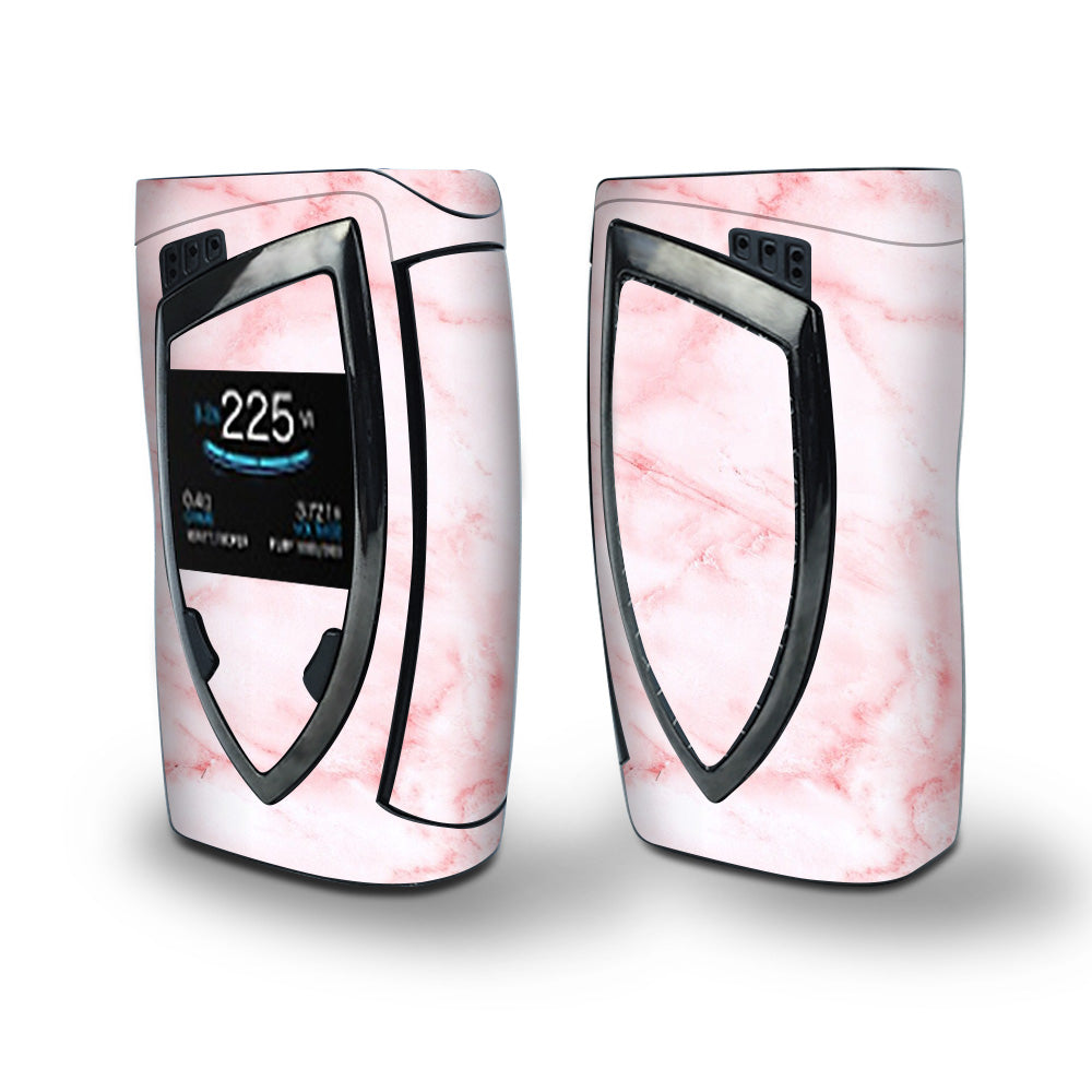 Skin Decal Vinyl Wrap for Smok Devilkin Kit 225w (includes TFV12 Prince Tank Skins) Vape Skins Stickers Cover / Rose Pink Marble Pattern