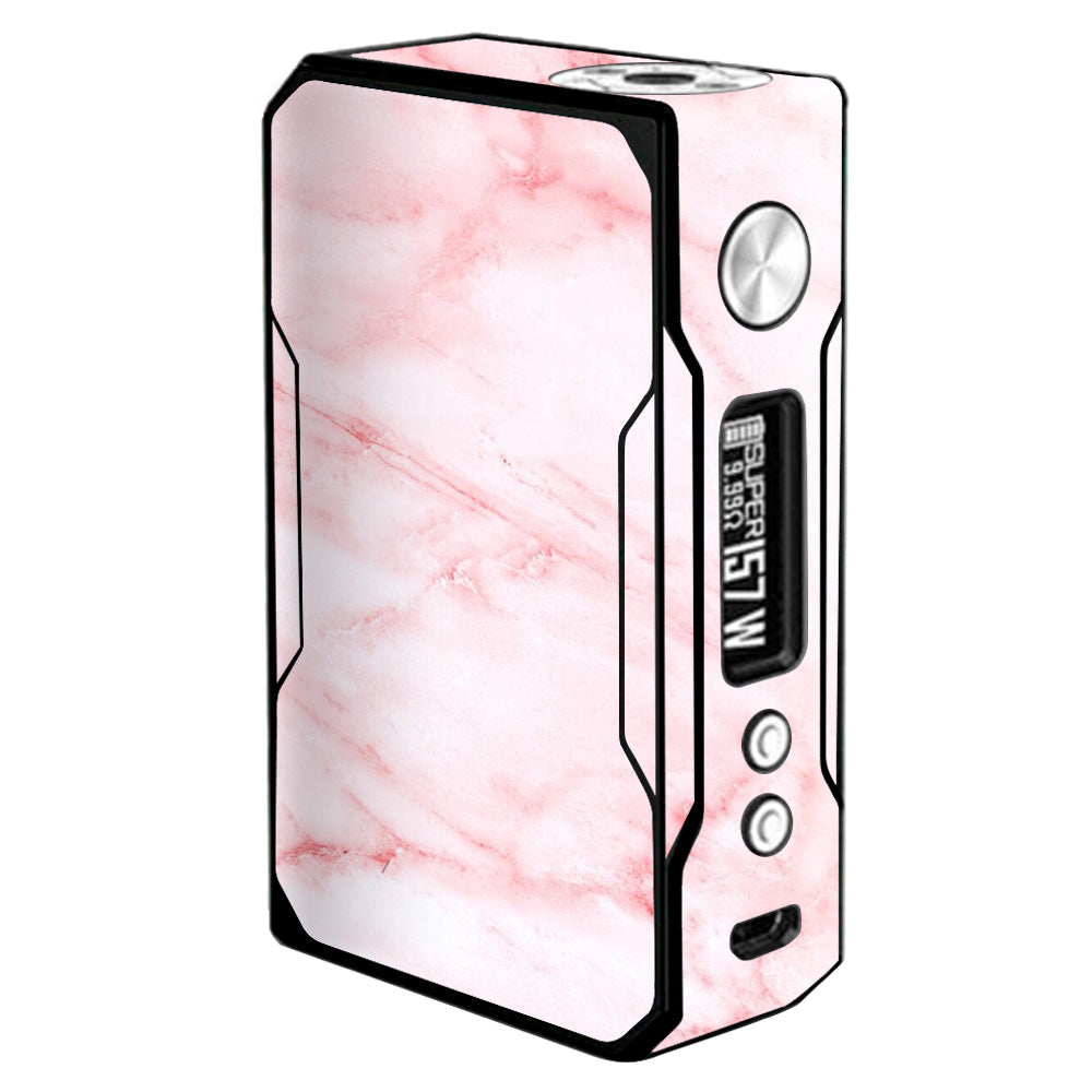  Rose Pink Marble Pattern Voopoo Drag 157w Skin