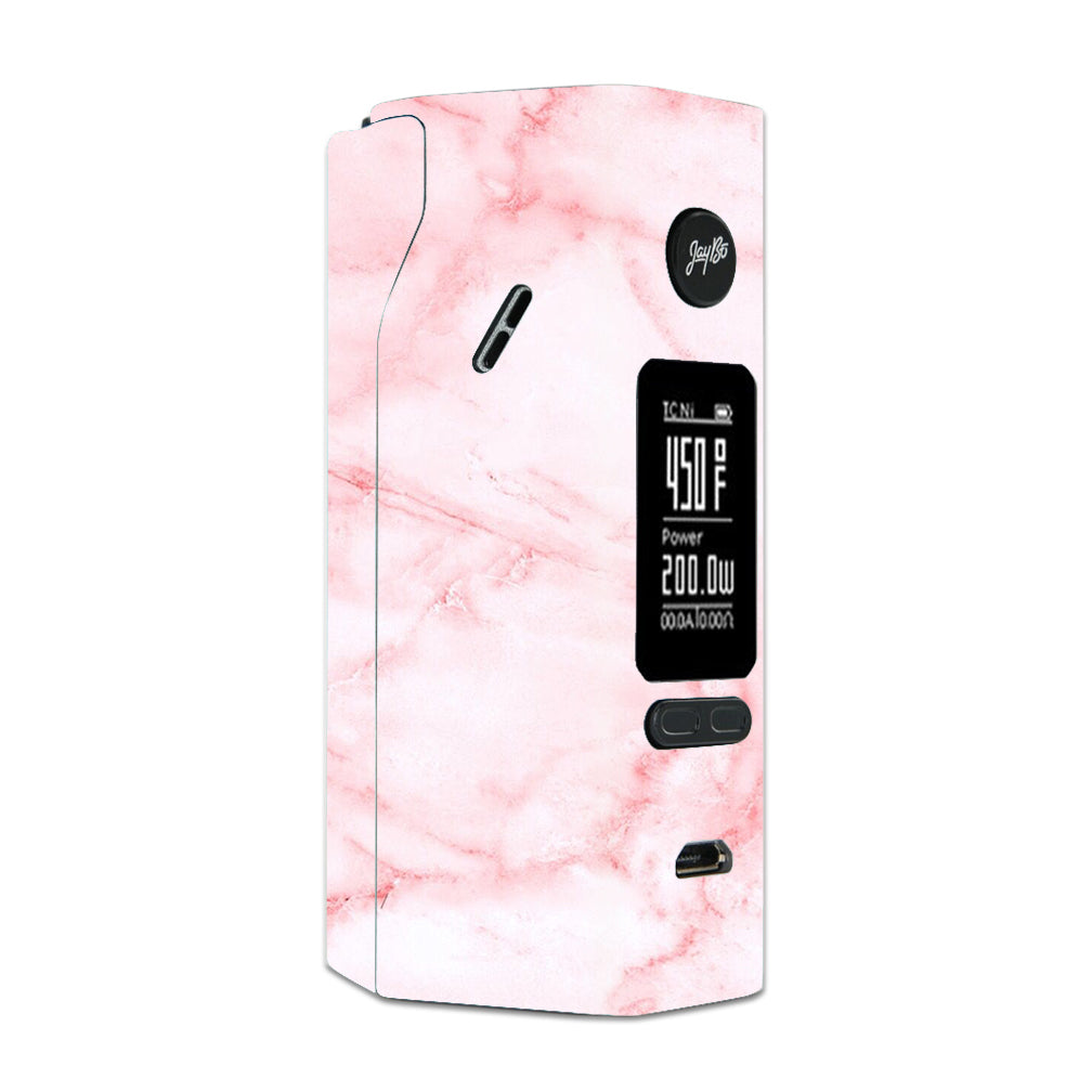  Rose Pink Marble Pattern Wismec Reuleaux RX 2/3 combo kit Skin