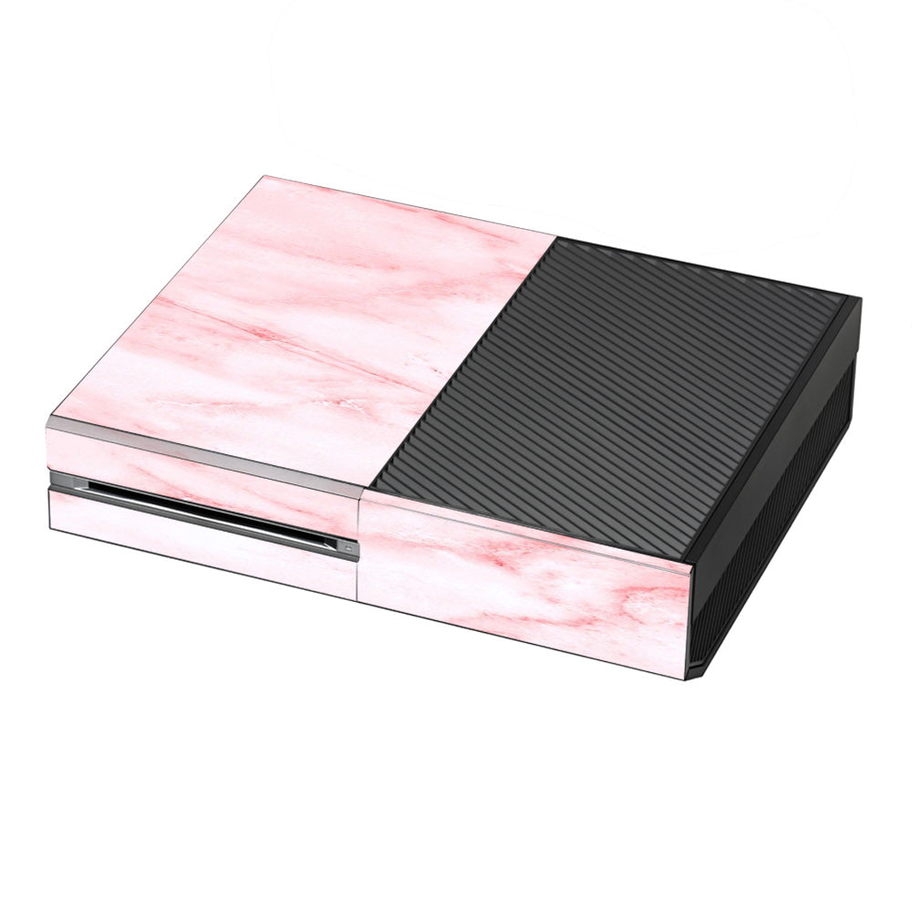  Rose Pink Marble Pattern Microsoft Xbox One Skin