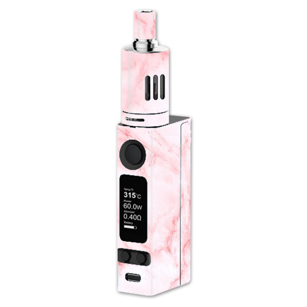  Rose Pink Marble Pattern Joyetech Evic VTC Mini Skin