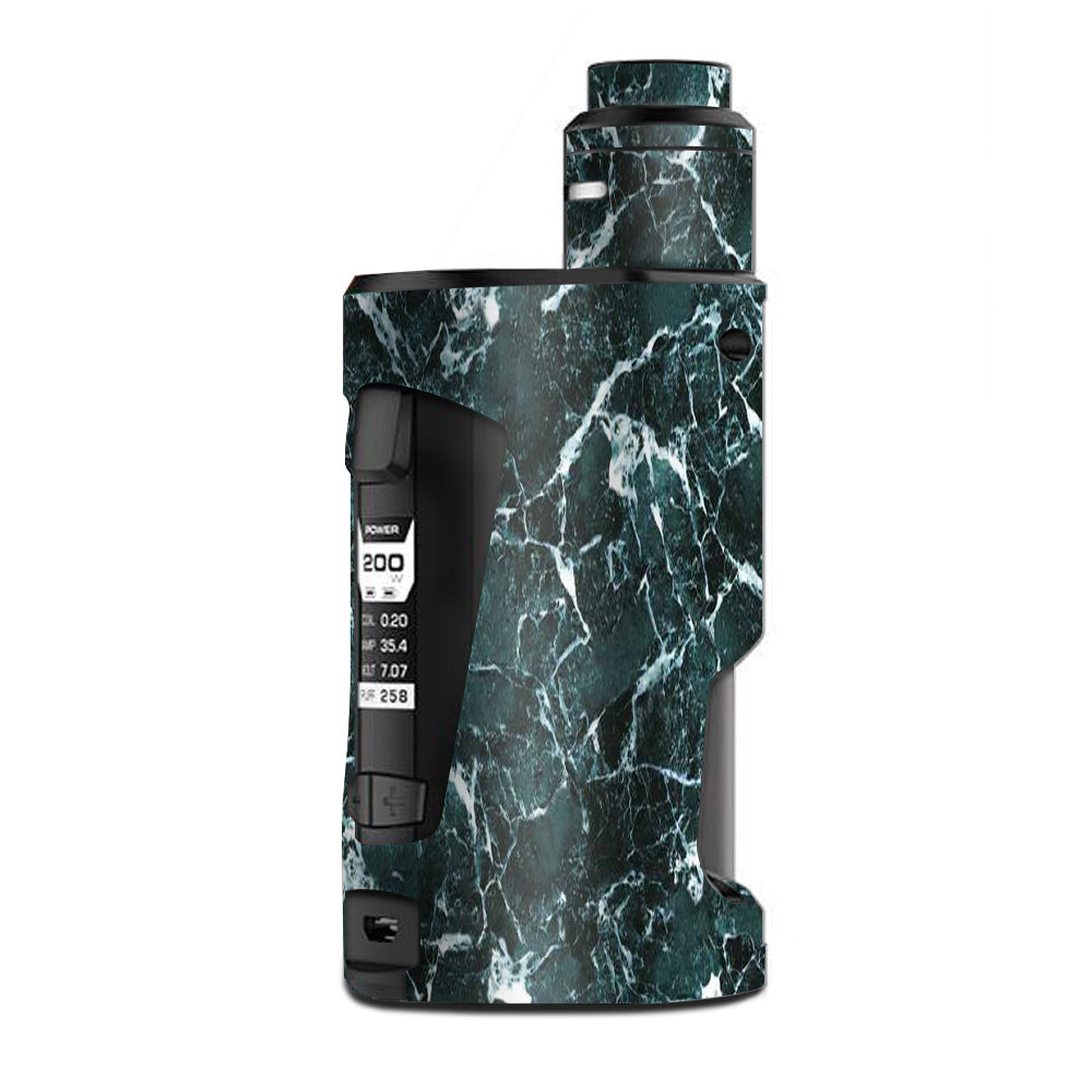  Green Dark Marble Granite G Box Squonk Geek Vape Skin