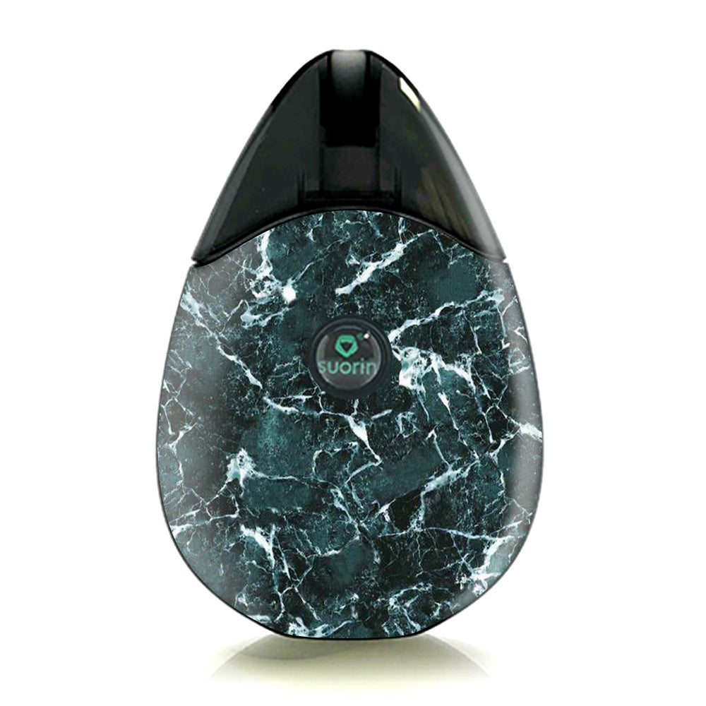  Green Dark Marble Granite Suorin Drop Skin