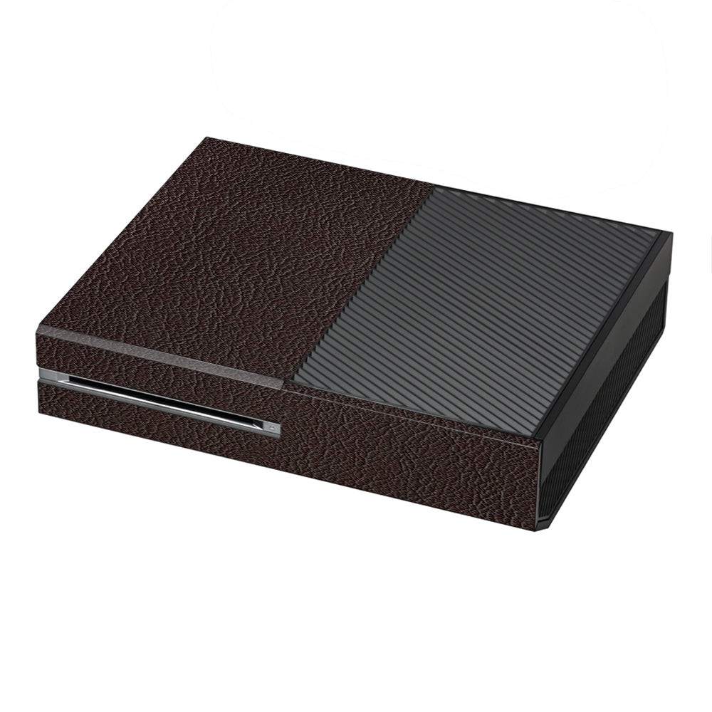  Brown Leather Design Pattern Microsoft Xbox One Skin