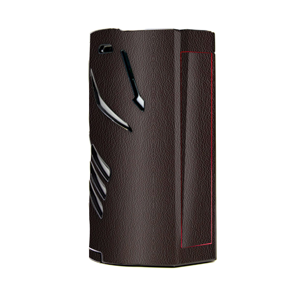  Brown Leather Design Pattern T-Priv 3 Smok Skin