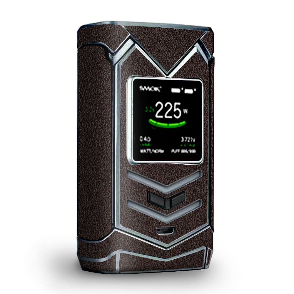  Brown Leather Design Pattern Veneno Smok Skin