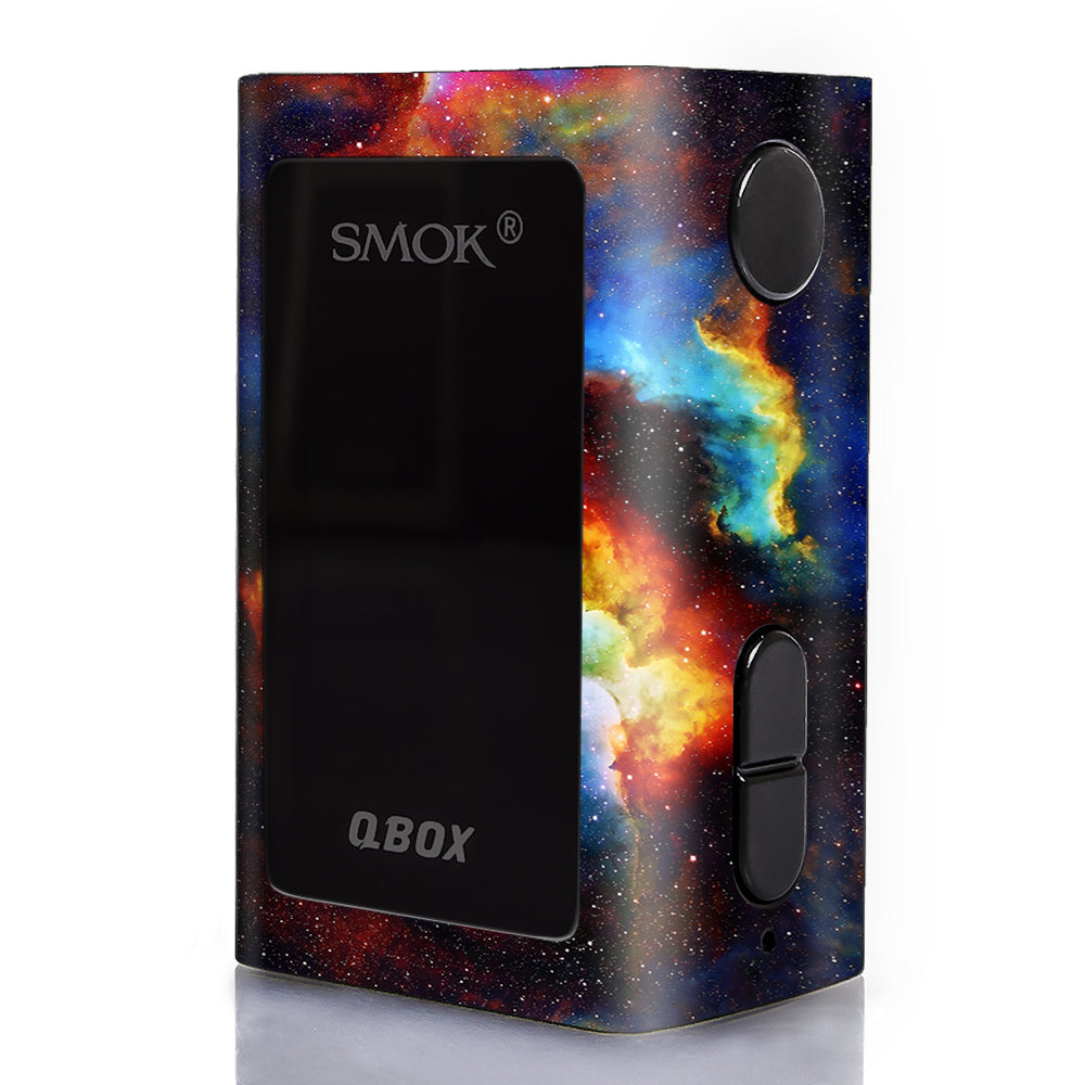  Space Gas Nebula Colorful Galaxy Smok Q-Box Skin