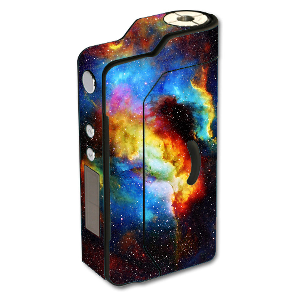  Space Gas Nebula Colorful Galaxy Sigelei 150W TC Skin