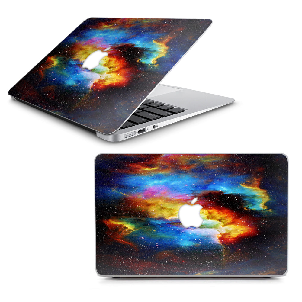  Space Gas Nebula Colorful Galaxy Macbook Air 13" A1369 A1466 Skin