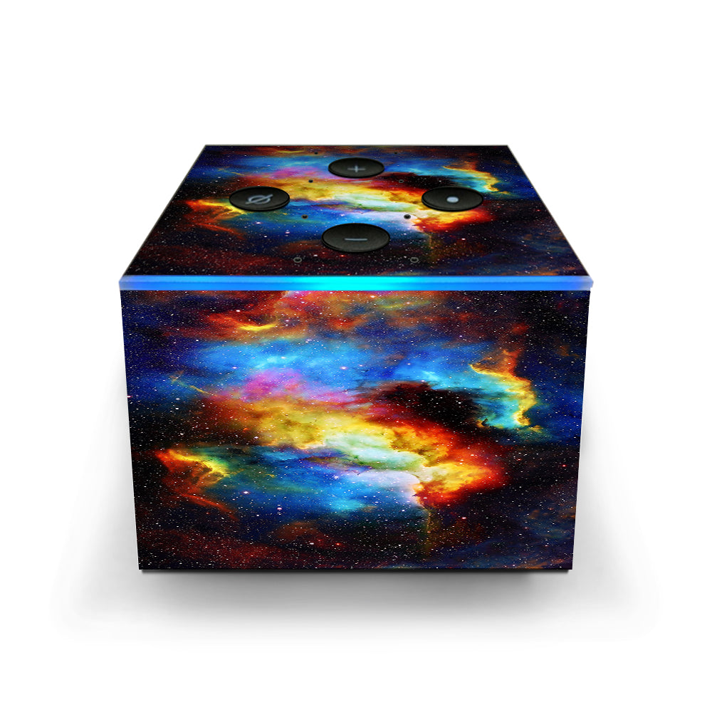  Space Gas Nebula Colorful Galaxy Amazon Fire TV Cube Skin
