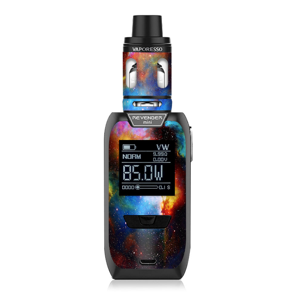  Space Gas Nebula Colorful Galaxy Vaporesso Revenger Mini 85w Skin