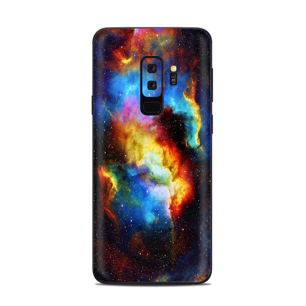  Space Gas Nebula Colorful Galaxy Samsung Galaxy S9 Plus Skin