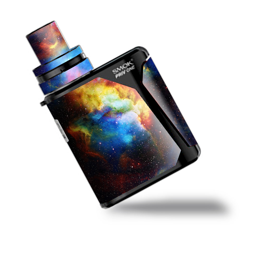  Space Gas Nebula Colorful Galaxy Smok Priv One Skin