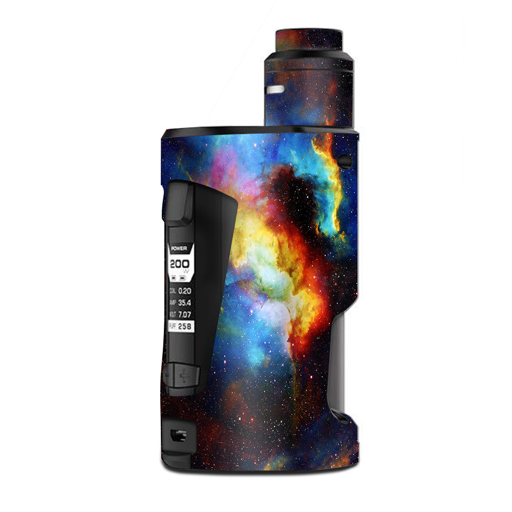  Space Gas Nebula Colorful Galaxy G Box Squonk Geek Vape Skin