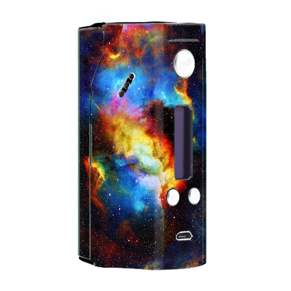  Space Gas Nebula Colorful Galaxy Wismec Reuleaux RX200  Skin
