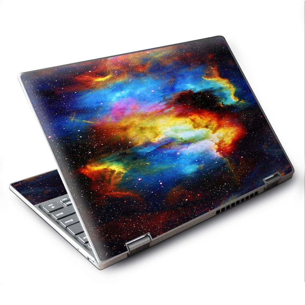  Space Gas Nebula Colorful Galaxy Lenovo Yoga 710 11.6" Skin