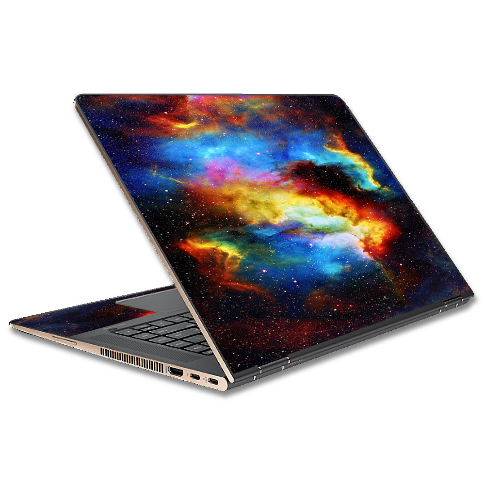  Space Gas Nebula Colorful Galaxy HP Spectre x360 13t Skin
