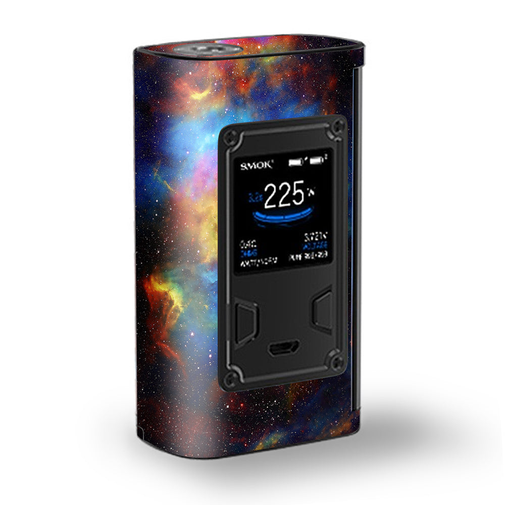 Skin Decal Vinyl Wrap for Smok Majesty 225W TC Kit Vape Kit skins stickers  cover / Space Gas Nebula Colorful Galaxy – itsaskin.com