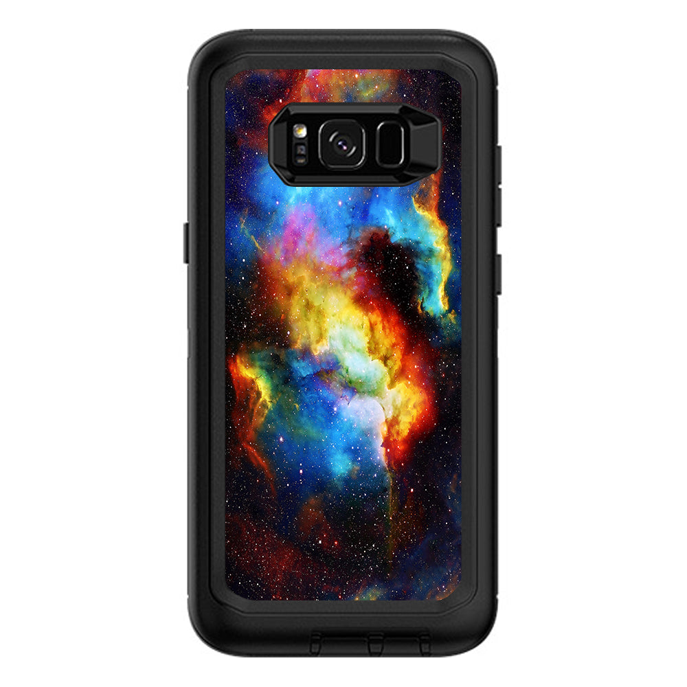  Space Gas Nebula Colorful Galaxy Otterbox Defender Samsung Galaxy S8 Plus Skin