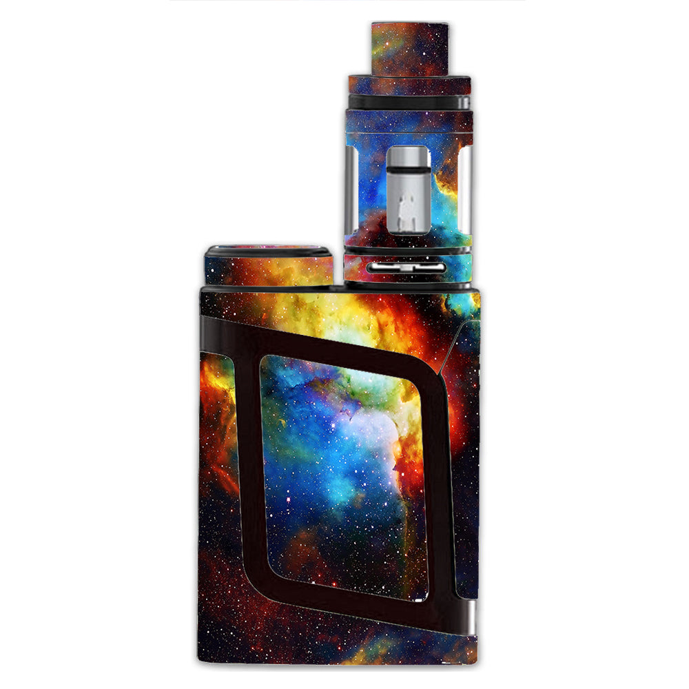  Space Gas Nebula Colorful Galaxy Smok Alien AL85 Skin