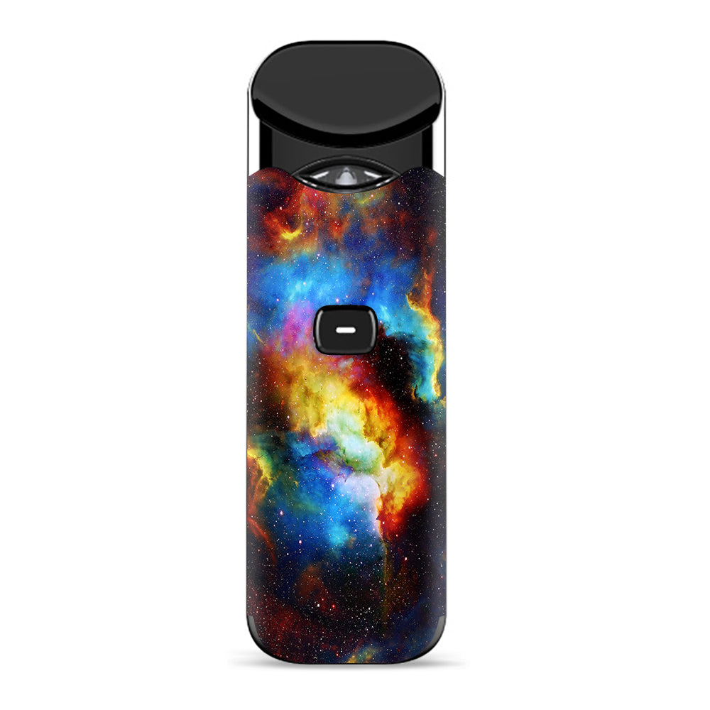  Space Gas Nebula Colorful Galaxy Smok Nord Skin