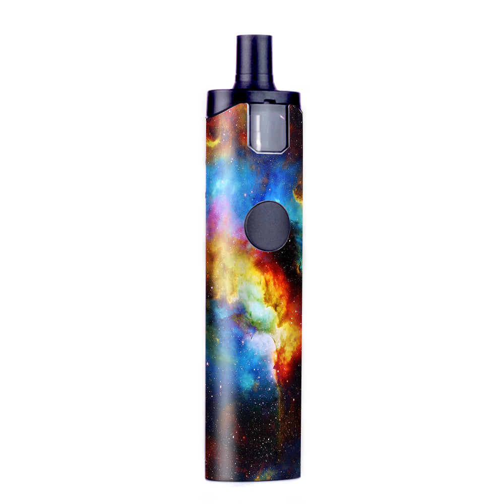 Skin Decal for Wismec Motiv Pod Vape / Space Gas Nebula Colorful Galaxy   itsaskin.com
