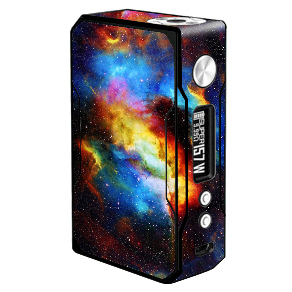  Space Gas Nebula Colorful Galaxy Voopoo Drag 157w Skin