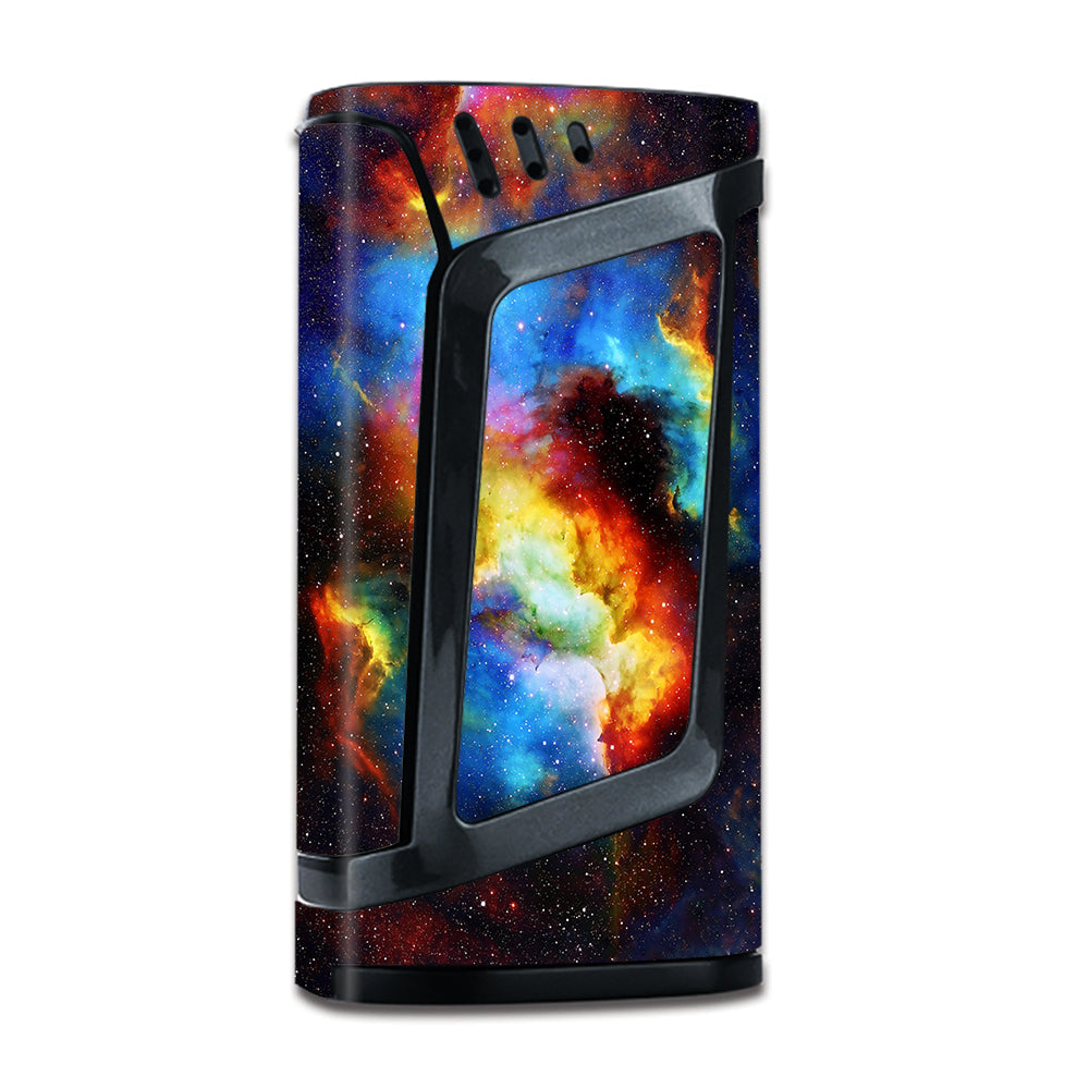  Space Gas Nebula Colorful Galaxy Smok Alien 220W Skin