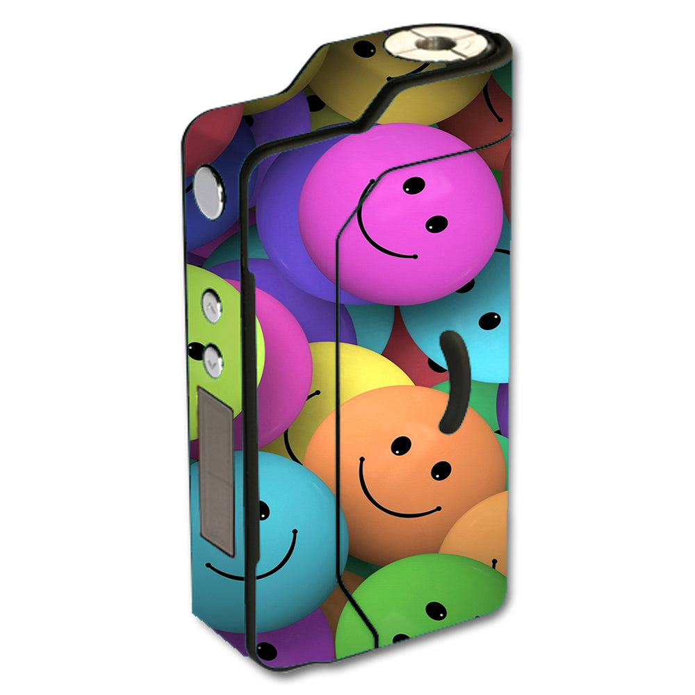  Colorful Smiley Faces Balls Sigelei 150W TC Skin