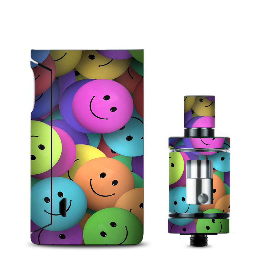  Colorful Smiley Faces Balls Vaporesso Drizzle Fit Skin