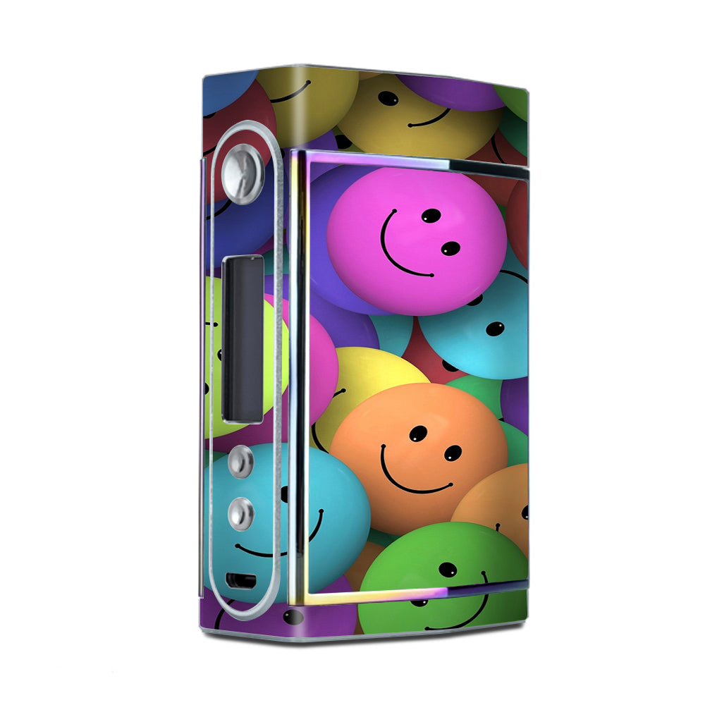  Colorful Smiley Faces Balls Too VooPoo Skin
