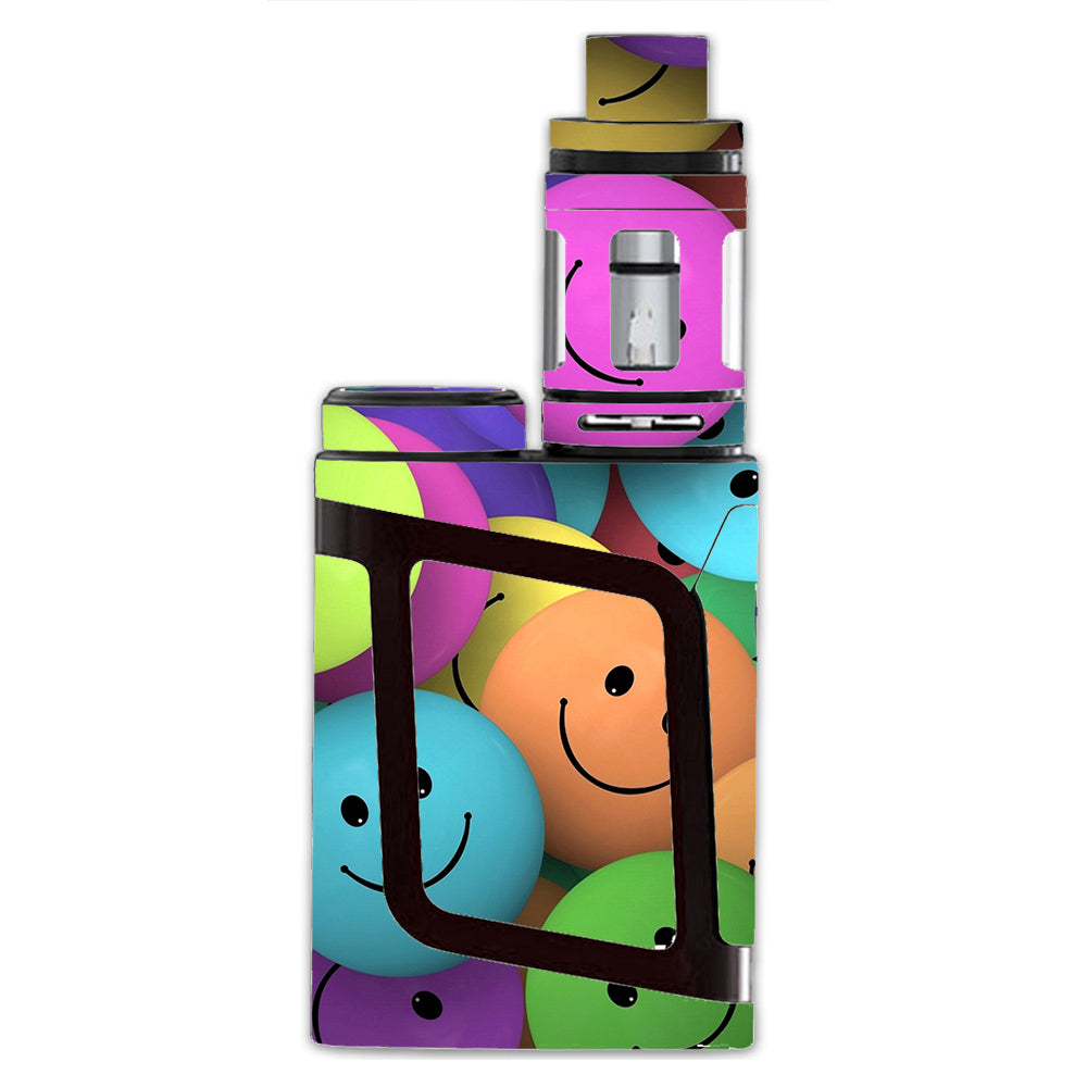  Colorful Smiley Faces Balls Smok Alien AL85 Skin