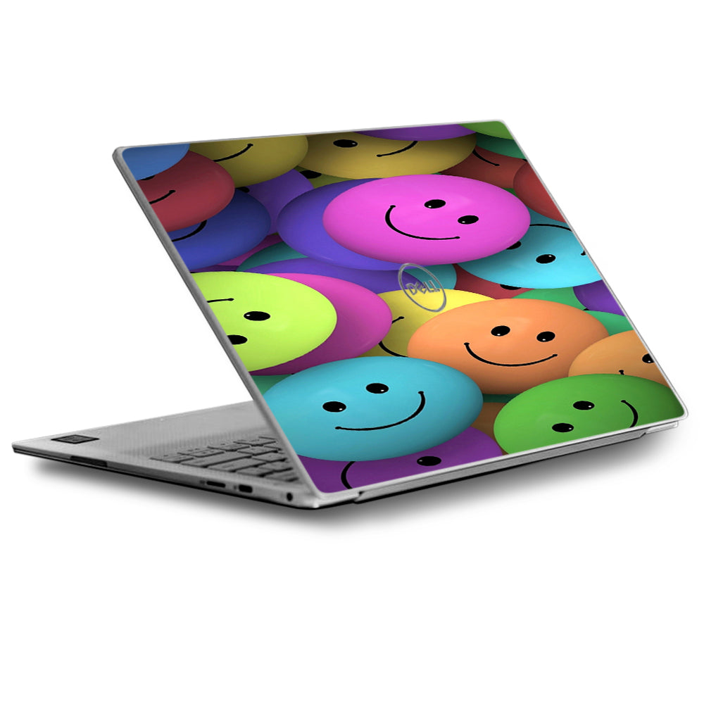  Colorful Smiley Faces Balls Dell XPS 13 9370 9360 9350 Skin