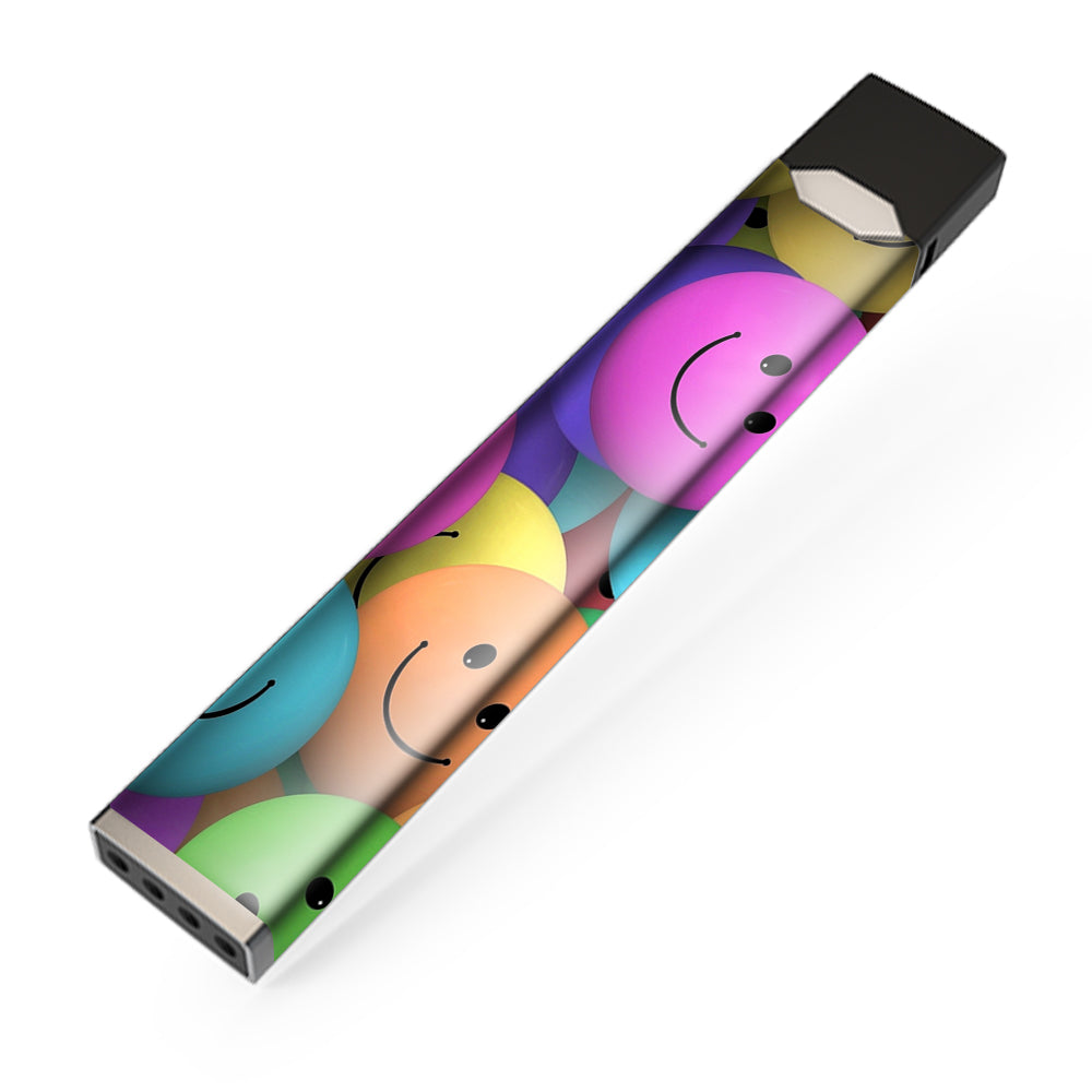  Colorful Smiley Faces Balls JUUL Skin