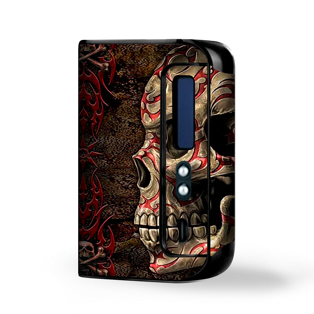  Wicked Evil Tribal Skull Tattoo Smok Osub King Skin