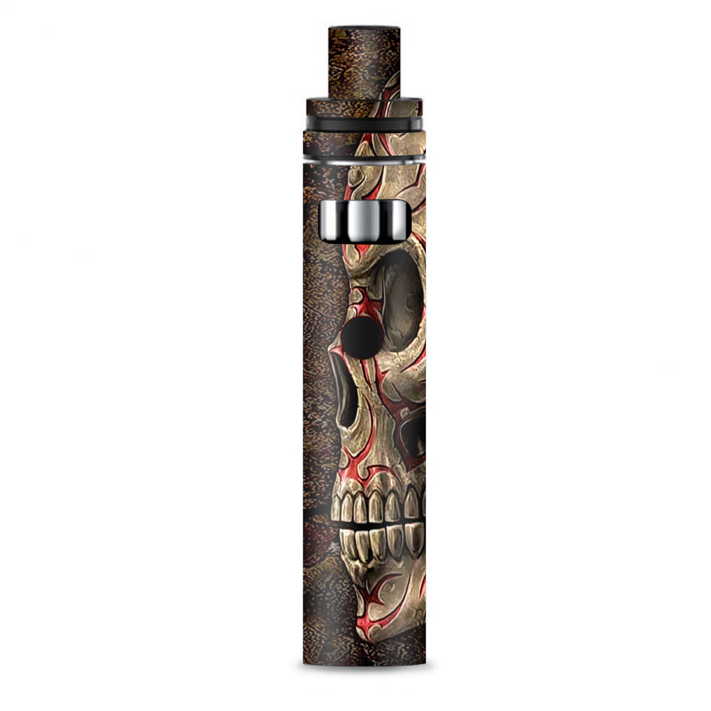  Wicked Evil Tribal Skull Tattoo Smok Stick AIO Skin