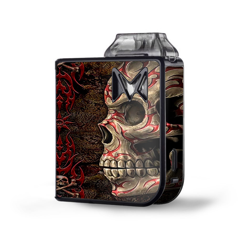  Wicked Evil Tribal Skull Tattoo Mipod Mi Pod Skin