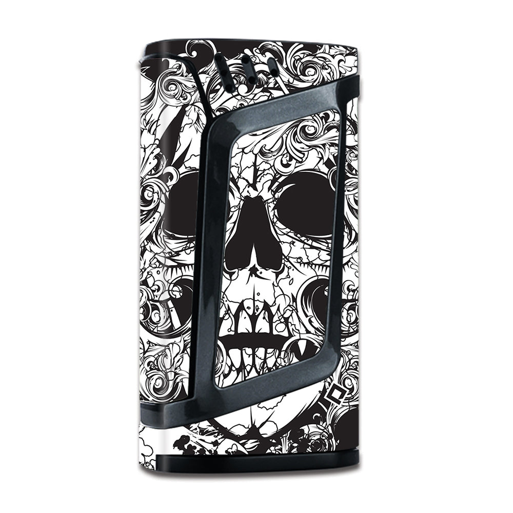 Crazy Lineart Skull Design Smok Alien 220W Skin Crazy Lineart Skull Design Smok Alien 220W Skin