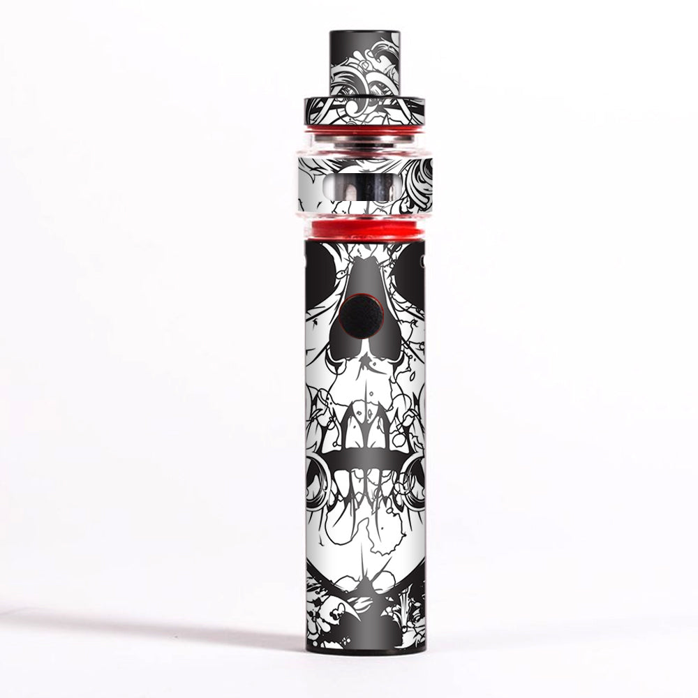  Crazy Lineart Skull Design Smok Pen 22 Light Edition Skin