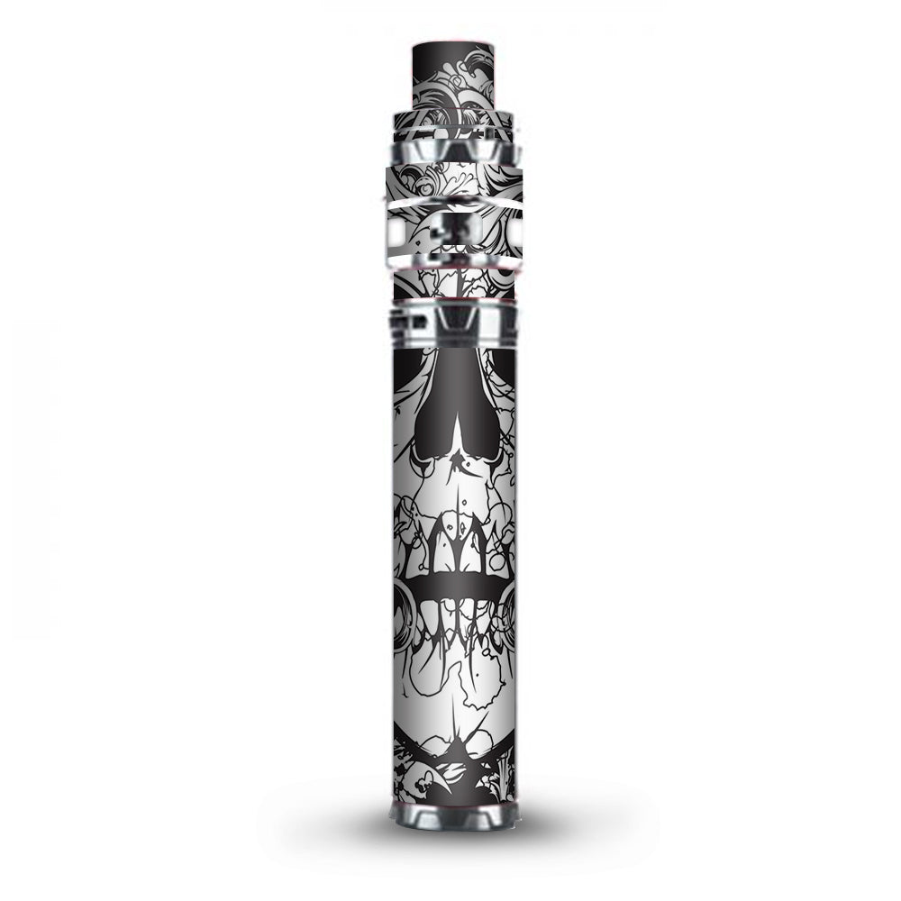  Crazy Lineart Skull Design Stick Prince TFV12 Smok Skin