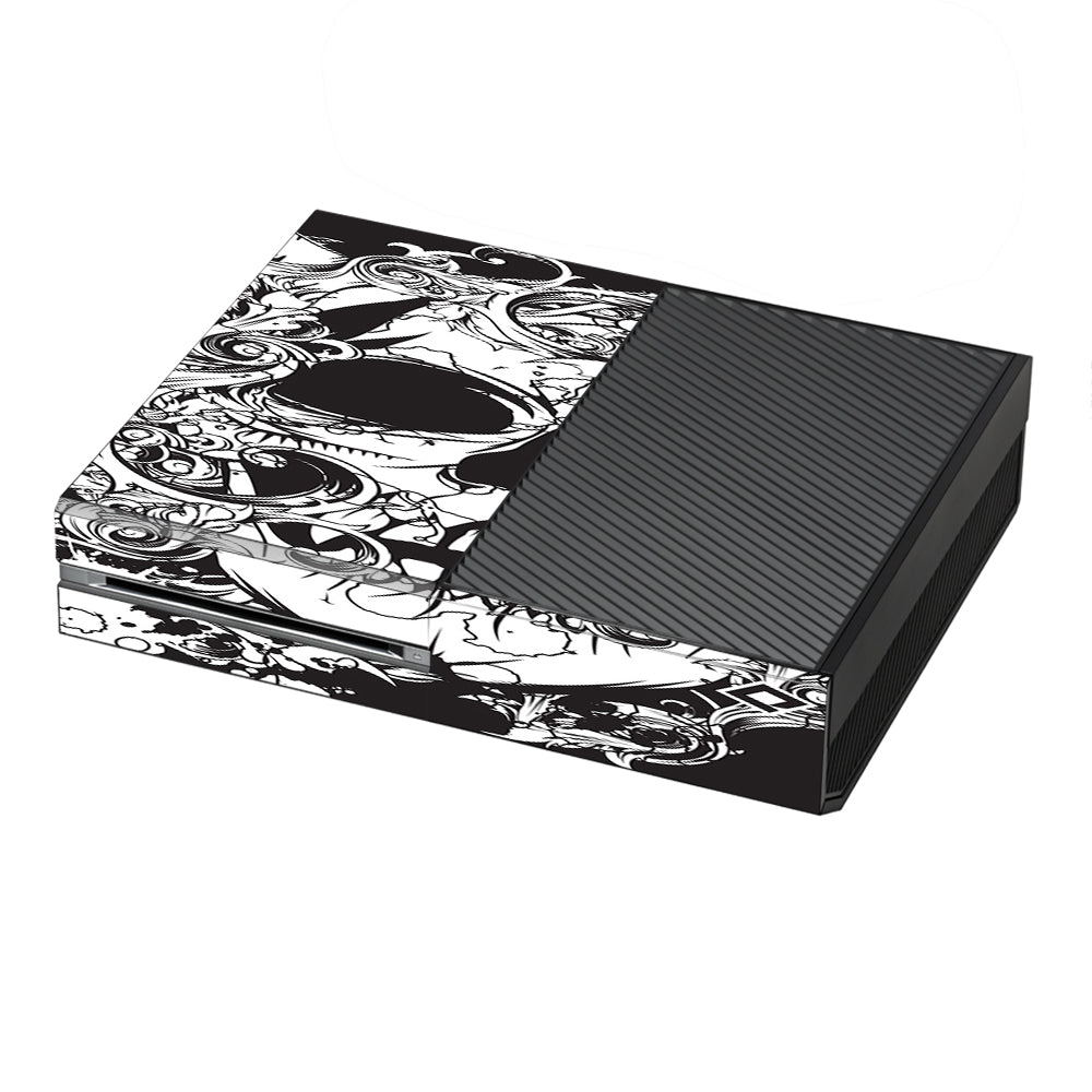  Crazy Lineart Skull Design Microsoft Xbox One Skin